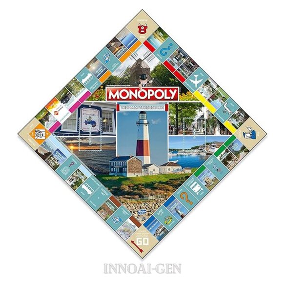 MONOPOLY Board Game - The Hamptons Edition New/Sealed Kids&adults Players, Game - Picture 2 of 5